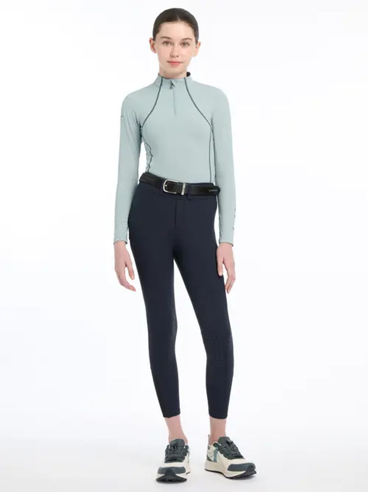 LeMieux AW24 Young Rider Ella vinter breggings Navy - 11-12 år