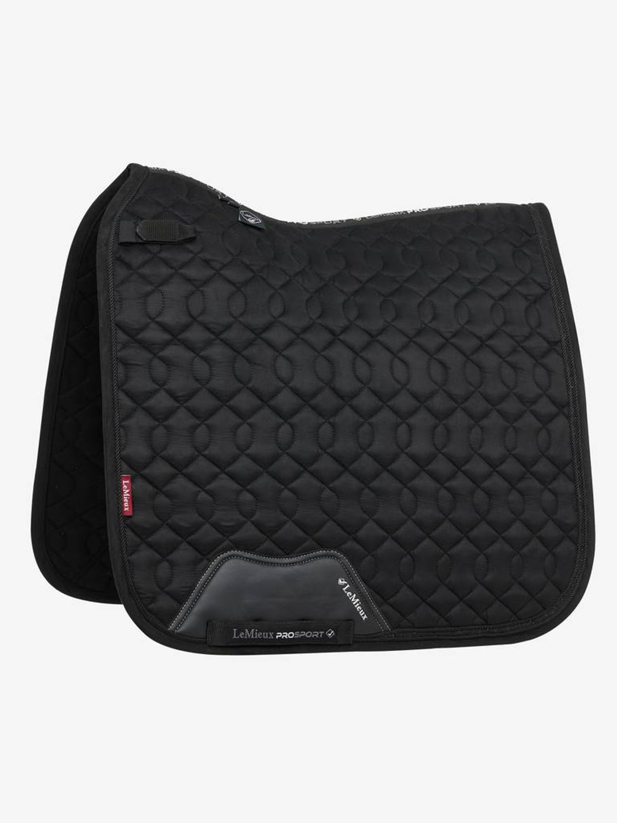 Lemieux Crystal Suede Dressage Square Black