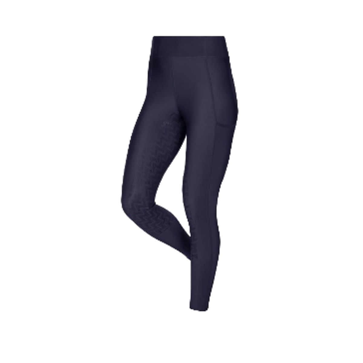 LeMieux Naomi Pull On Full Grip ridetights - Navy