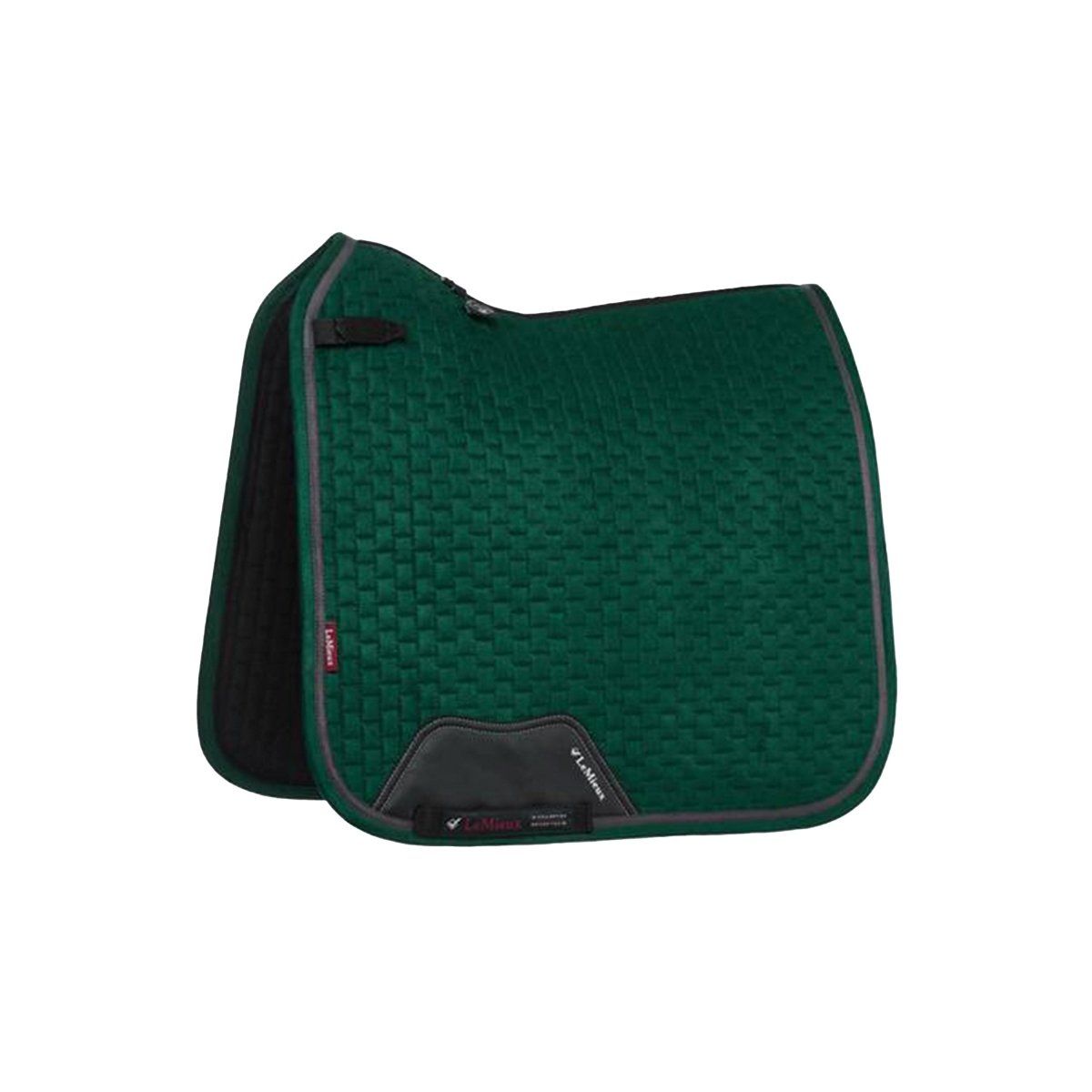 LeMieux Suede Dressage Square Sadelunderlag - Spruce