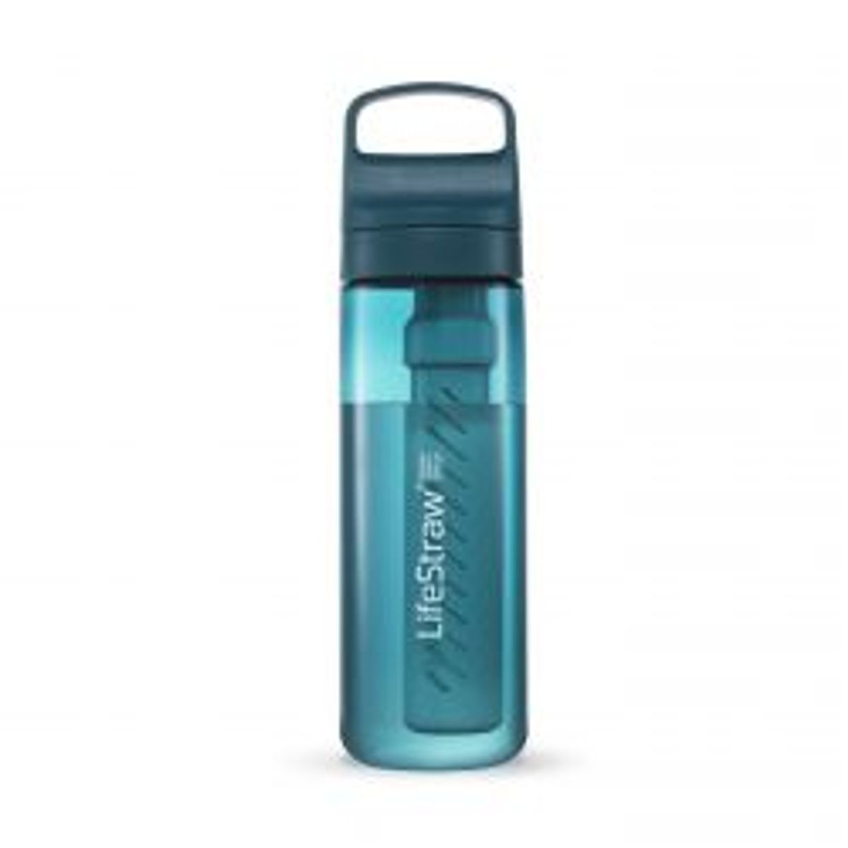 LifeStraw Go 2.0 Water Filter Bottle 22o - Laguna Teal - Str. .65L - Vandfilter