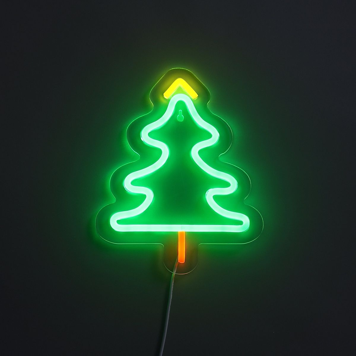 Lightish Christmas Tree Neon Væglampe