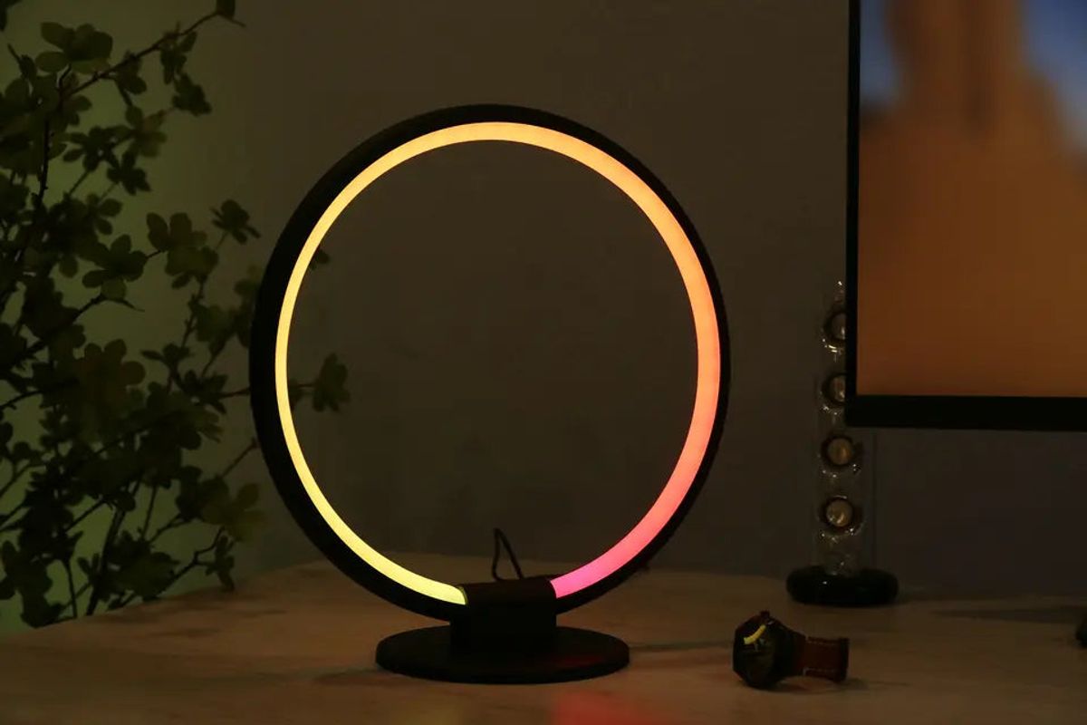 Lightish Circle Led Bordlampe Rgb