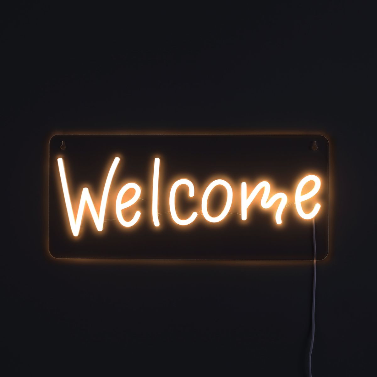 Lightish Welcome Neon Væglampe