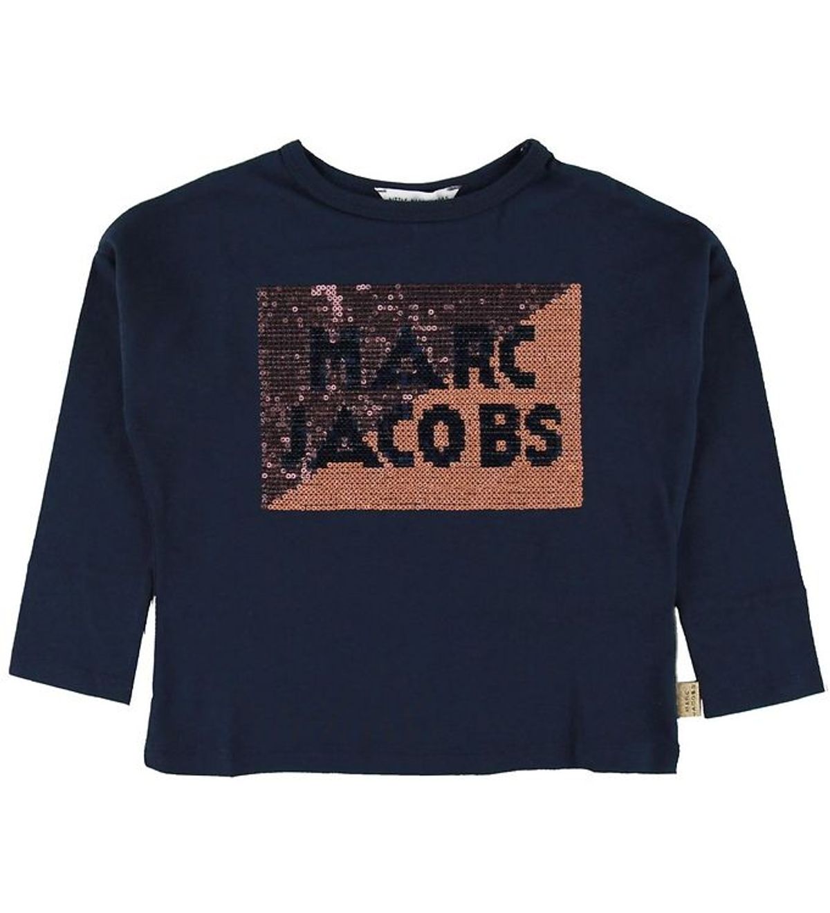 Little Marc Jacobs Bluse - Navy m. Palietter