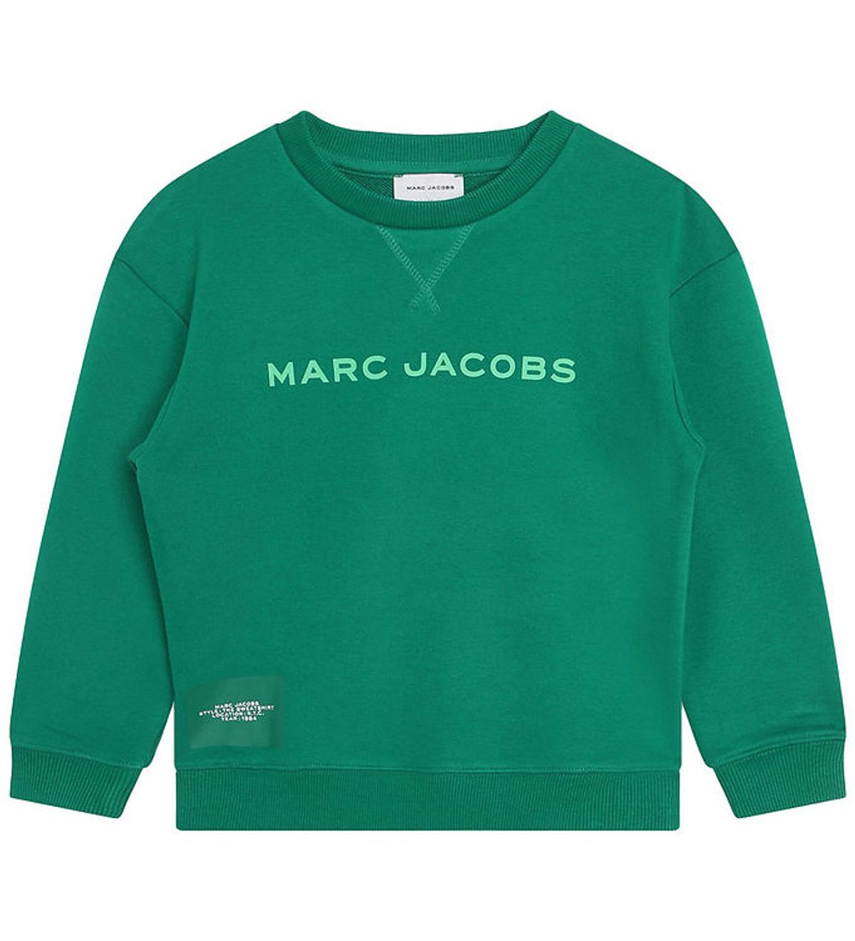 Little Marc Jacobs Sweatshirt - Grøn m. Print