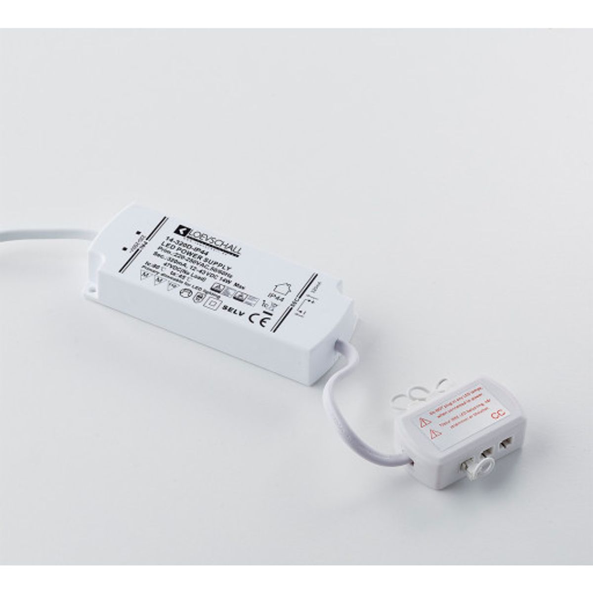 Loevschall F14-320D LED driver m/6 udtag - dæmpbar