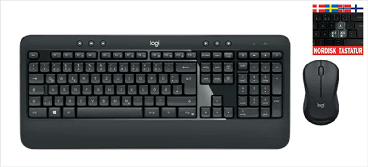 Logitech Advanced MK540 wireless tastatur+mus