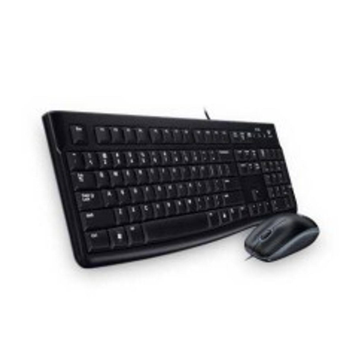 Logitech Desktop MK120 Tastatur og mus-sæt Kabling Nordisk