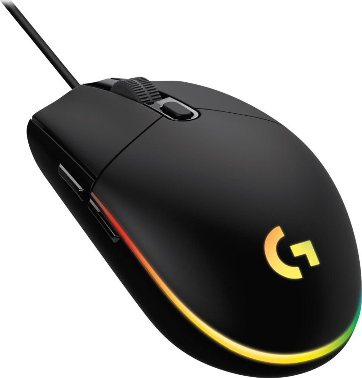 Logitech G203 - Lightsync Gaming Mus - Sort