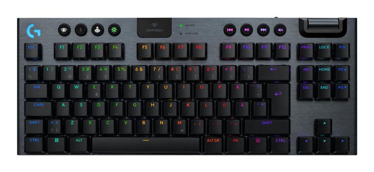 Logitech - G915 X LIGHTSPEED TKL Low-Profile Wireless Gaming Keyboard