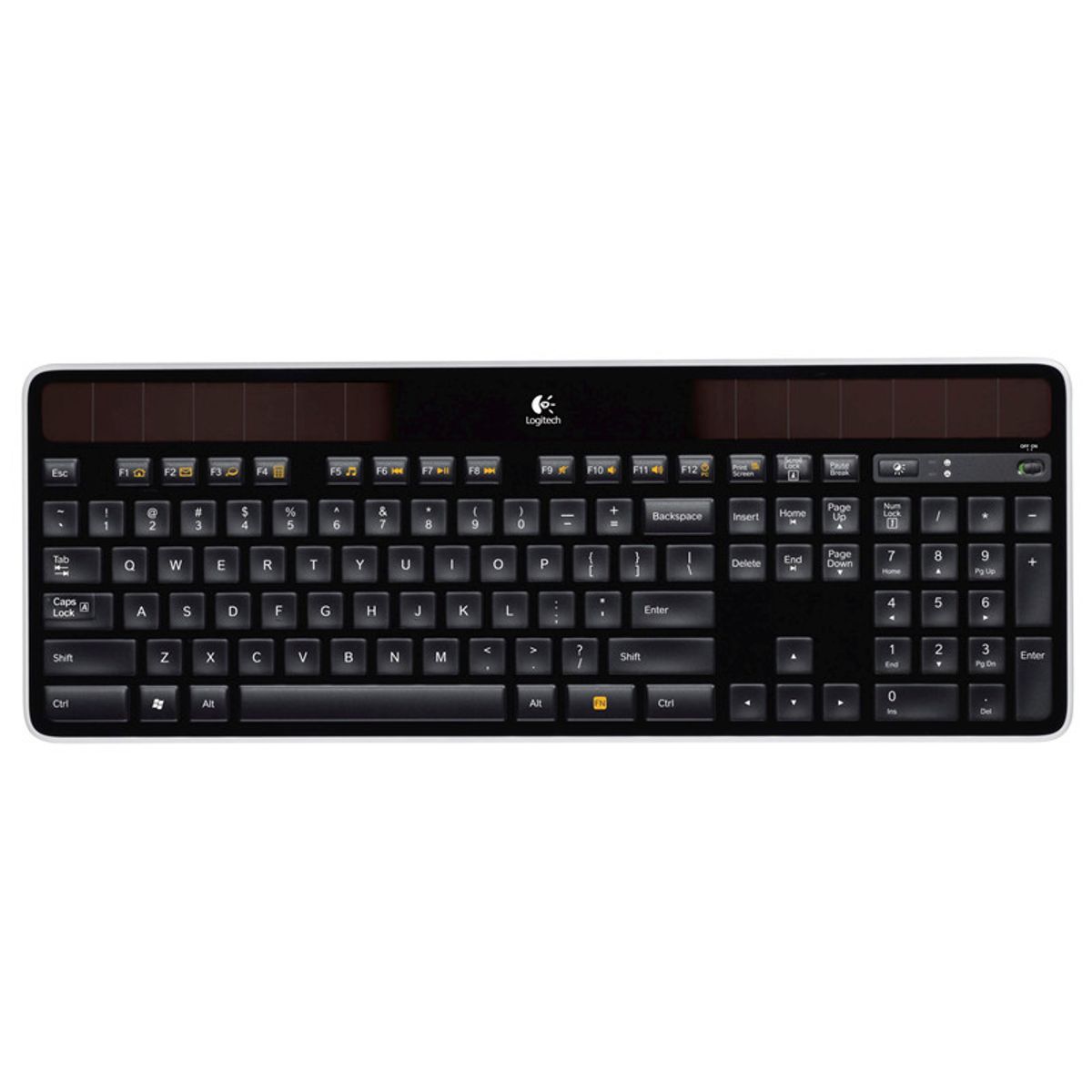 Logitech K750 tastatur - Trådløst solcelle tastatur