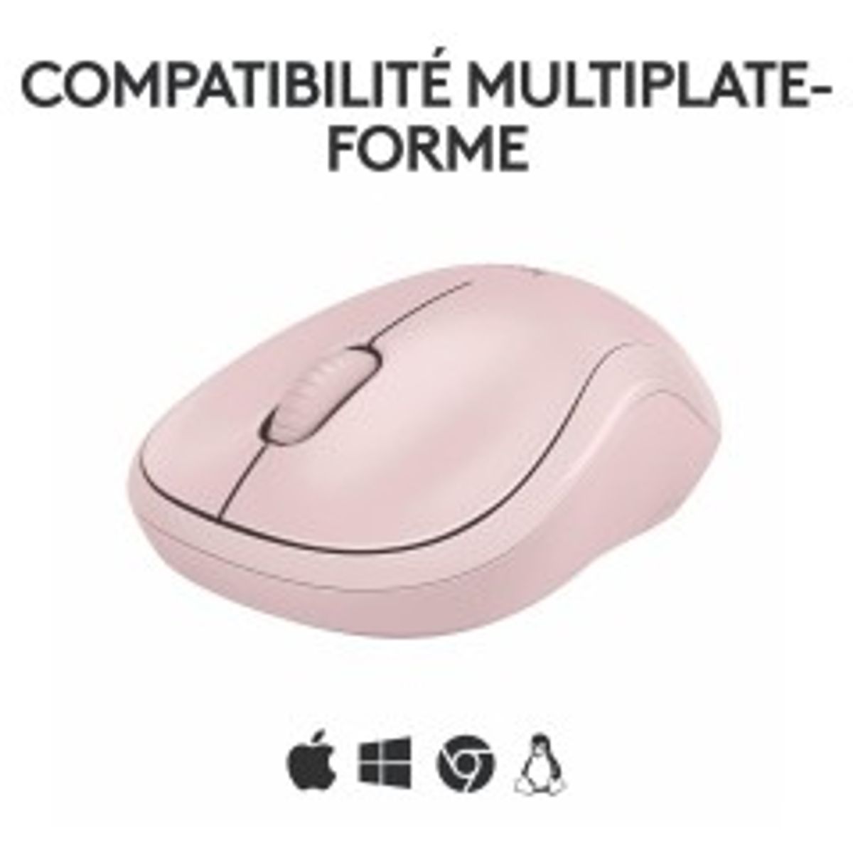 Logitech M240 Silent Optisk Trådløs Pink