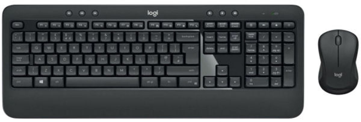 Logitech MK540 advanced trådløst tastatur + mus nordisk