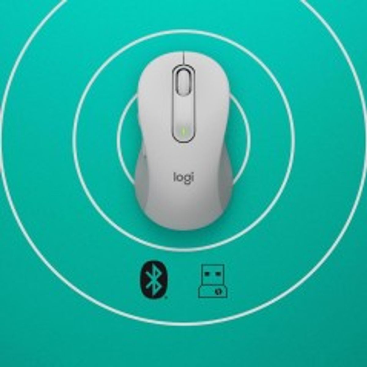 Logitech Signature M650 L Optisk Trådløs Hvid