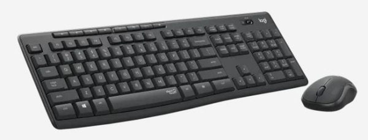 Logitech silent wireless combo MK295 Nordisk