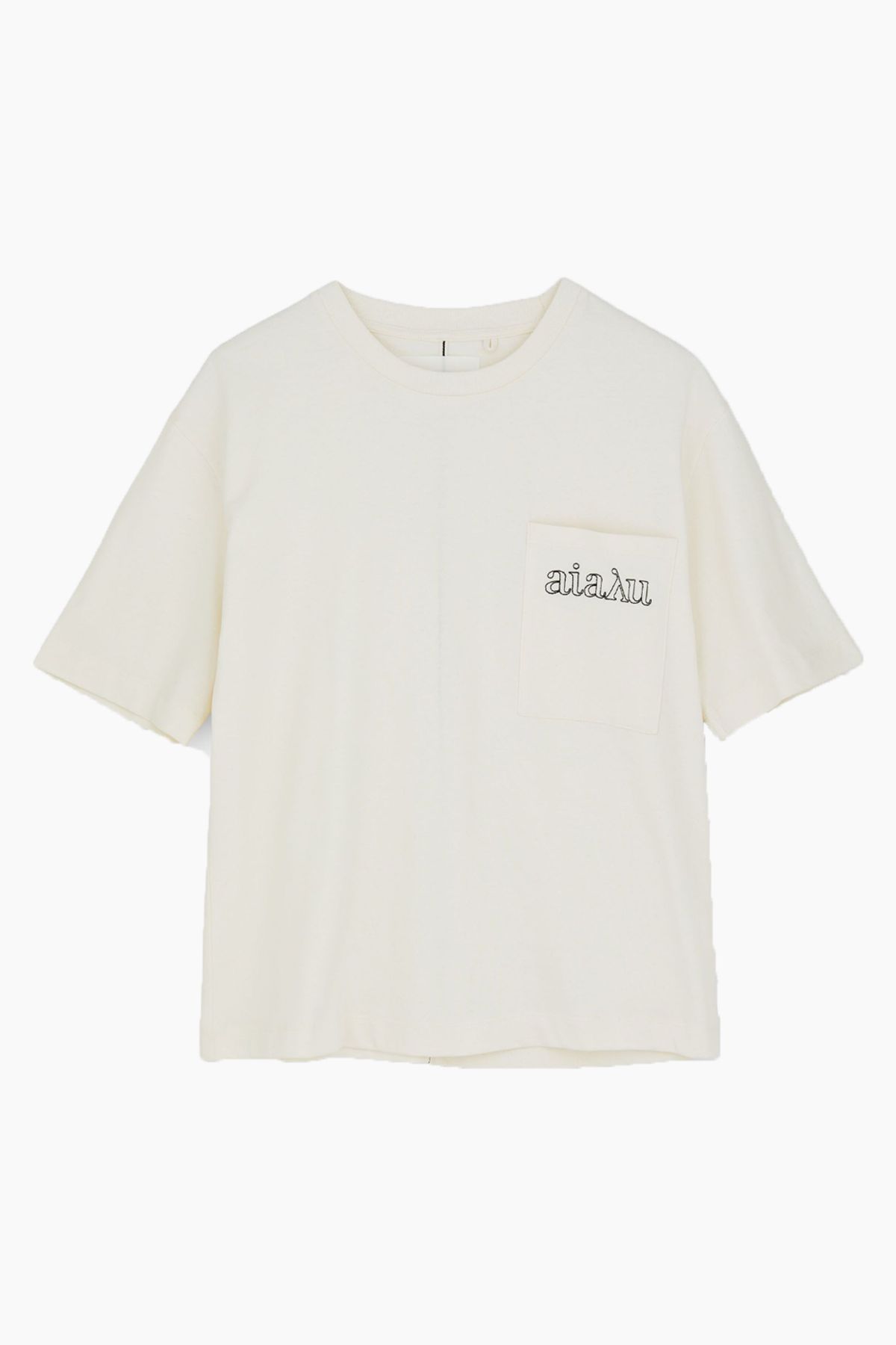 Louisa Circular Tee - Pure Ecru - Aiayu - Creme L