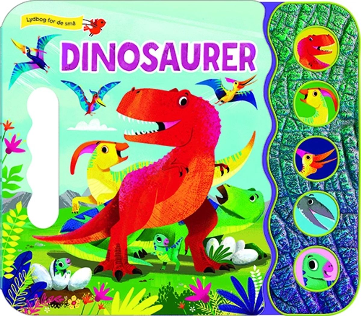 Lydbog for de små - Dinosaurer (med 5 larmende lyde)