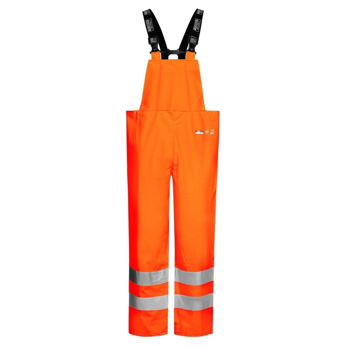 Lyngsøe Hi-vis regnoveralls i kraftig PU/pvc kvalitet LR9059