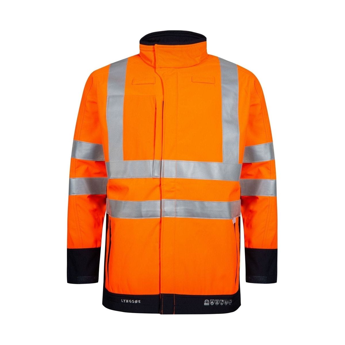 Lyngsøe multinorm Hi-vis softshell jakke 3-lags ARC-LR20471