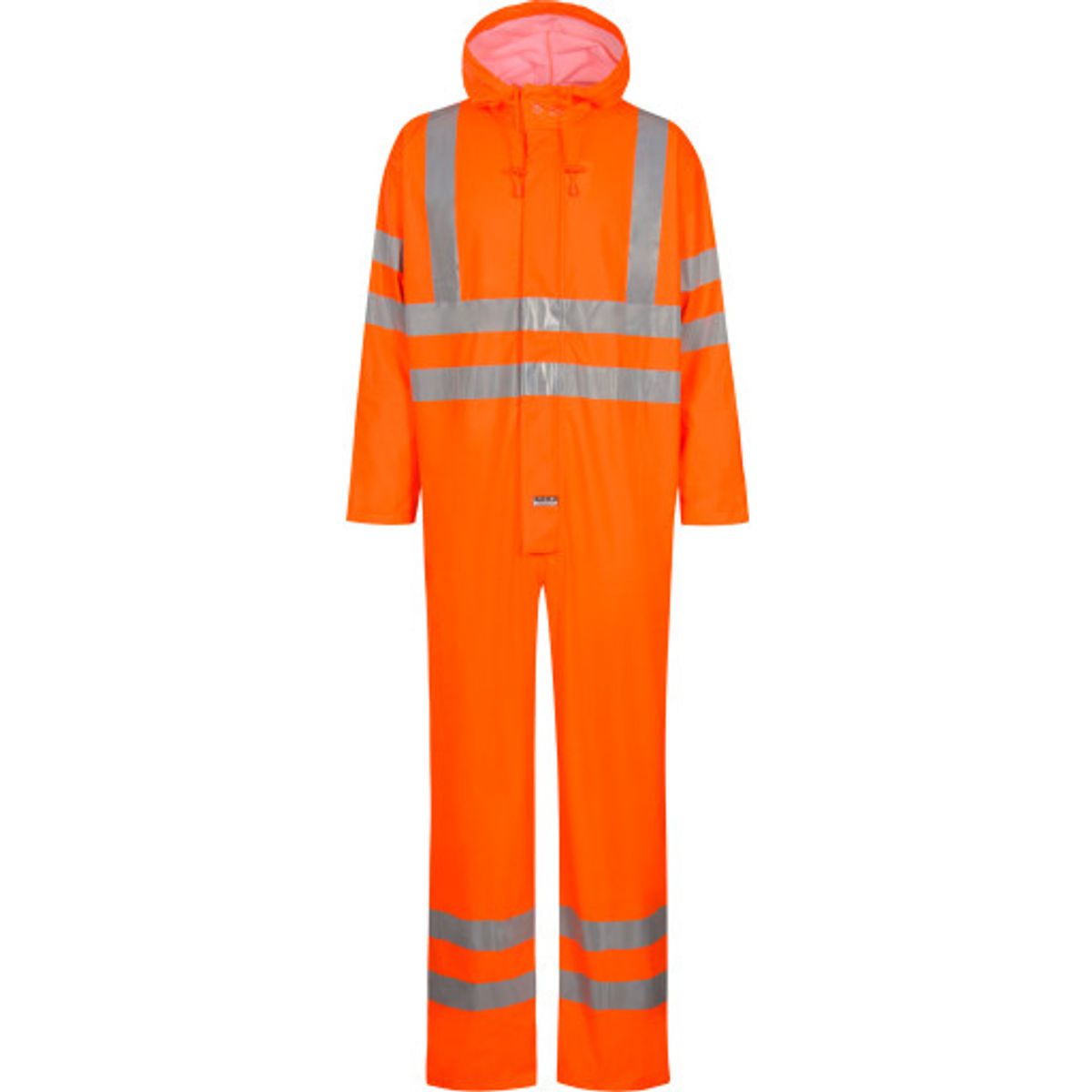 Lyngsøe PU heldragt, High-Vis orange, klasse 3, str. 2XL