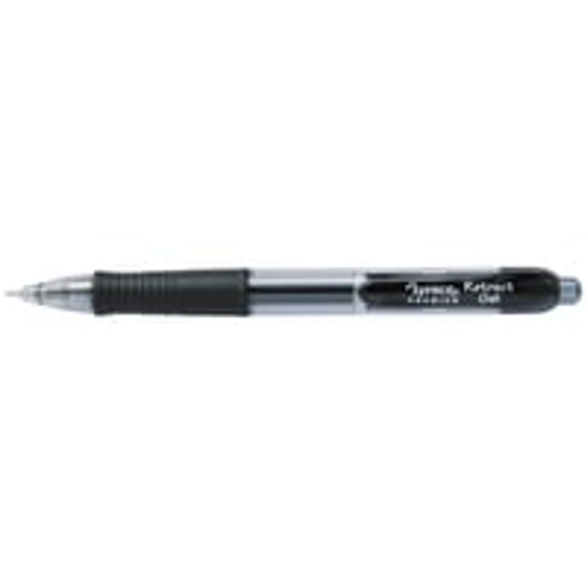 Lyreco Premium Retract 07 gelpen, 12 stk., sort