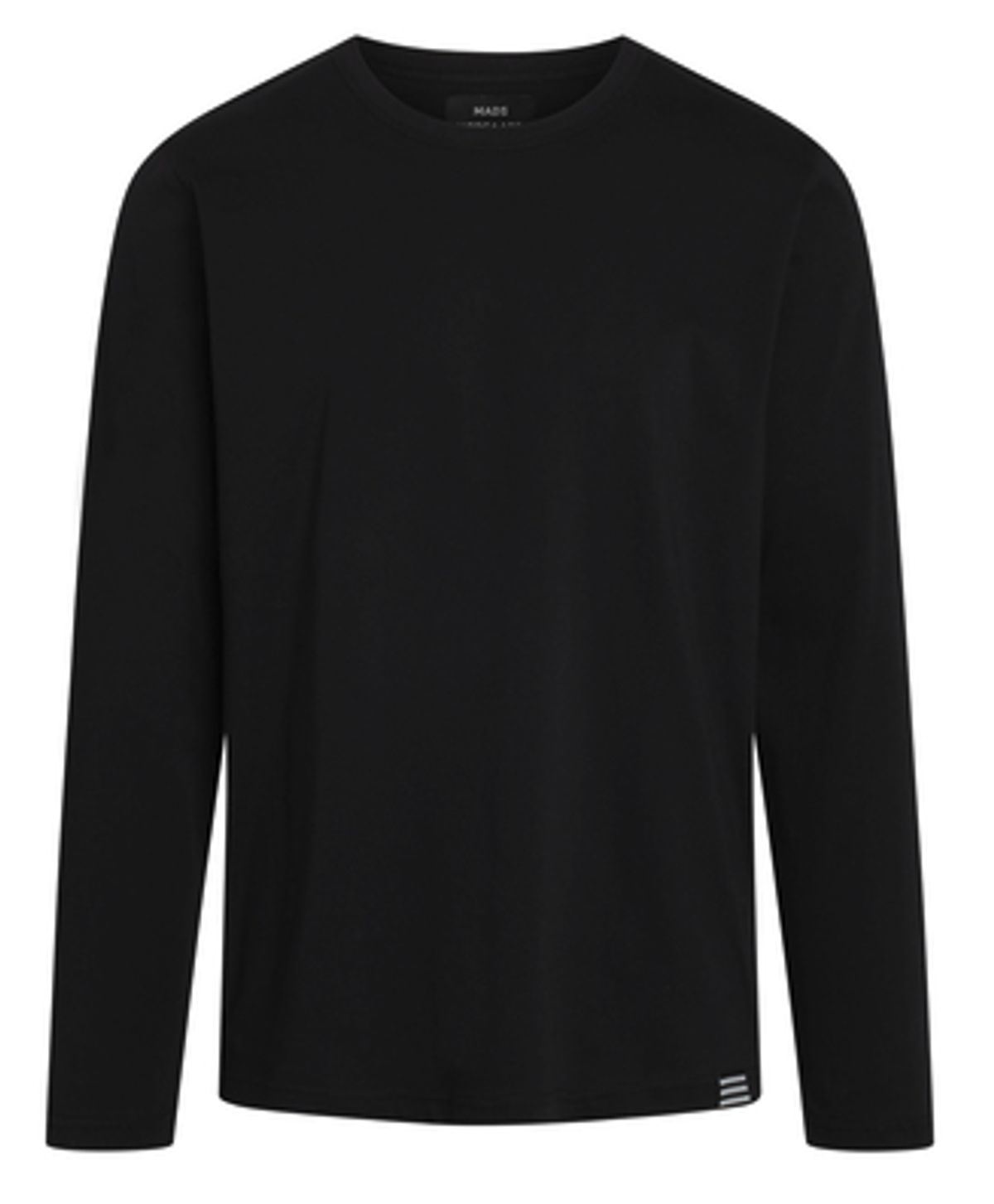 Mads Nørgaard Langærmet T-shirt Thor Organic Black-small