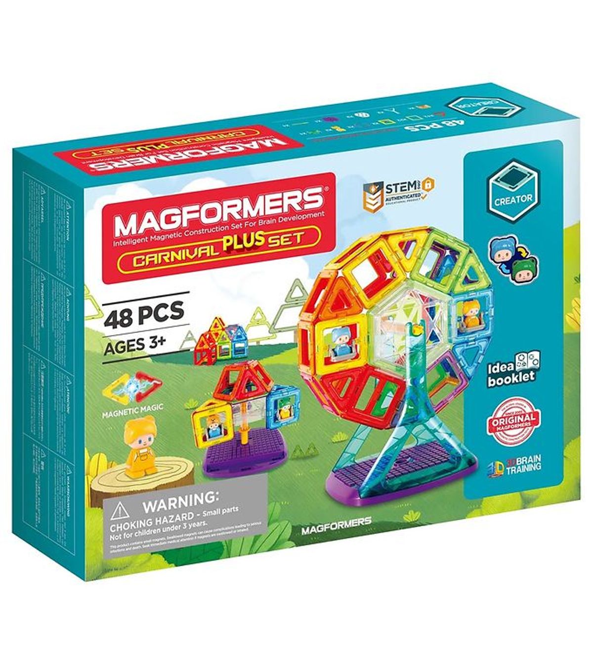 Magformers Karneval Plus Sæt - 48 Dele