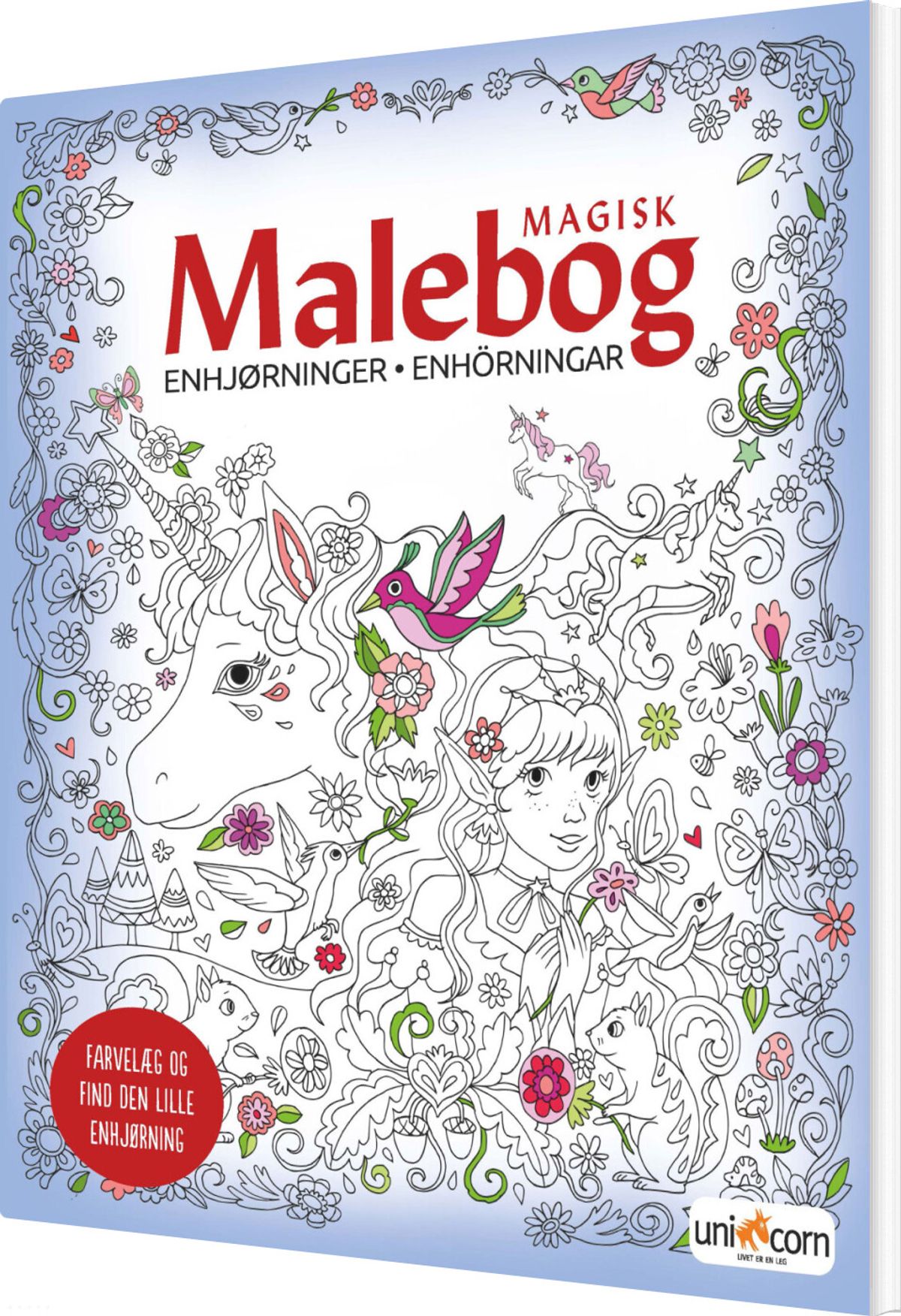 Magisk Malebog - Enhjørninger - Diverse - Bog