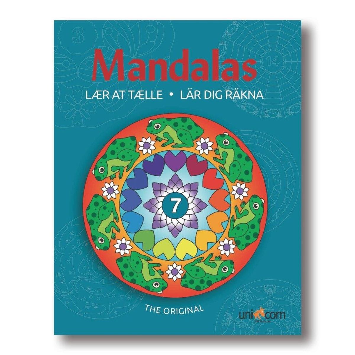 Malebog, Mandalas - Lær at tælle