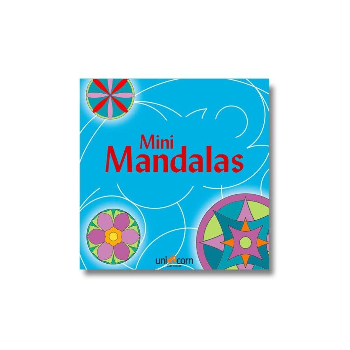 Malebog, Mini Mandalas - Blå