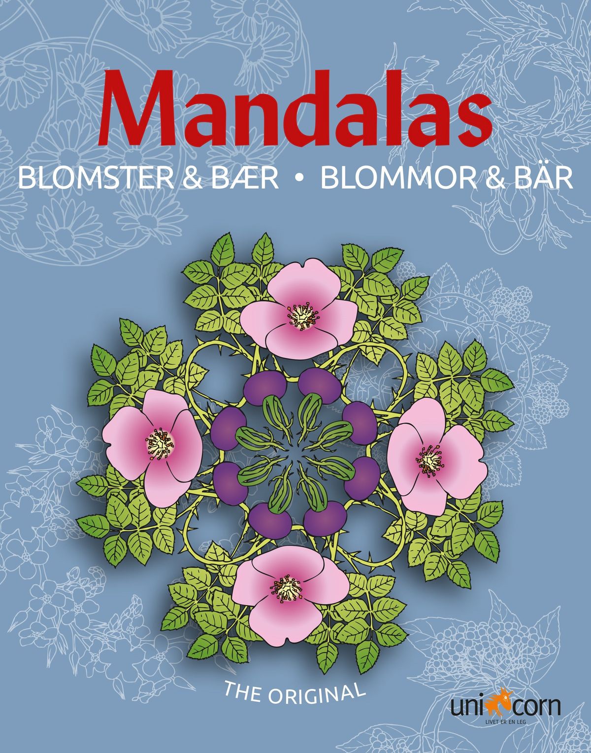 Mandalas med Blomster & Bær