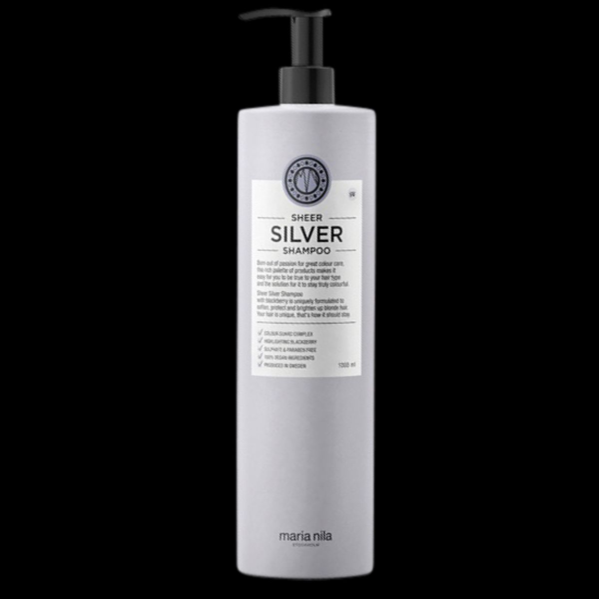 Maria Nila Sheer Silver Shampoo 1000 ml.