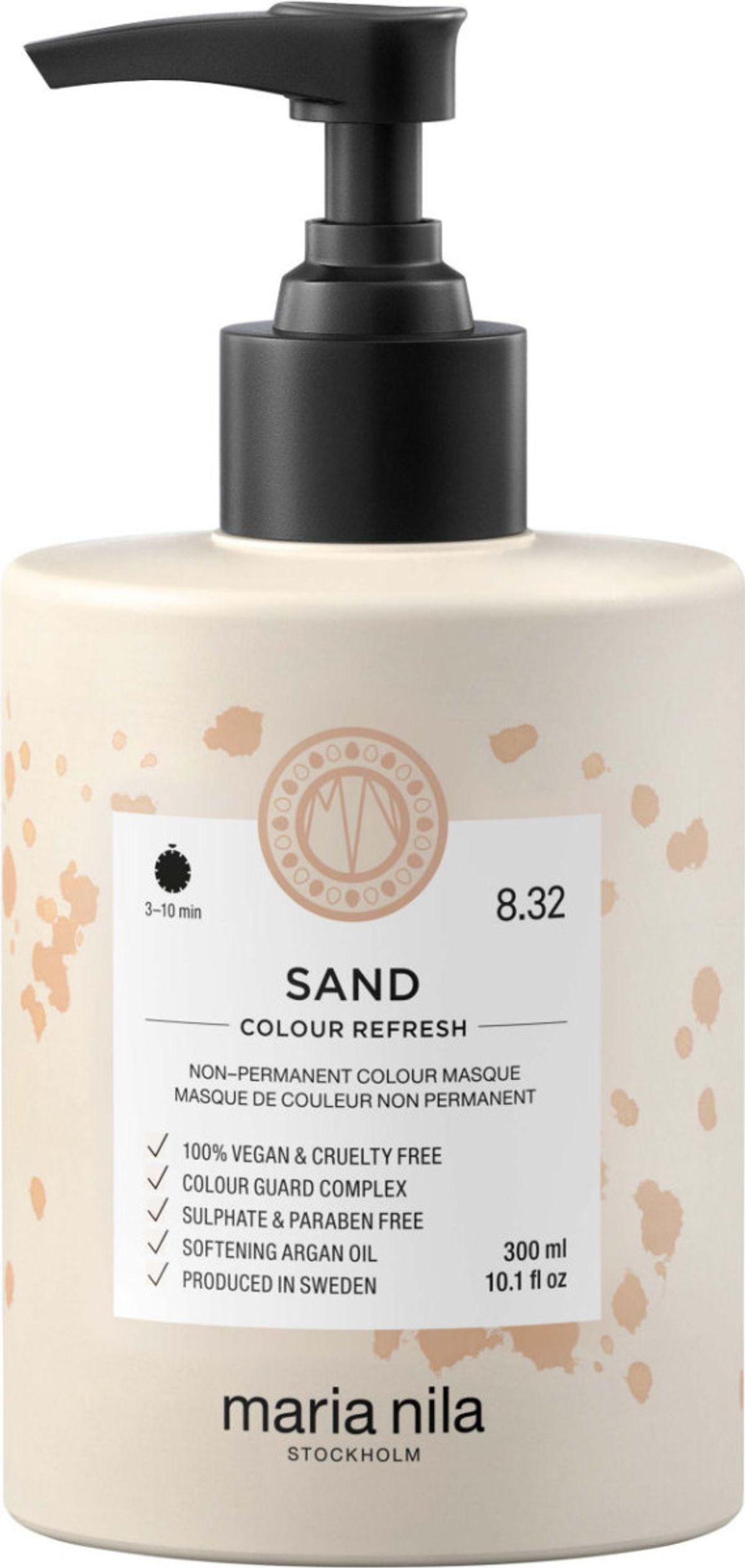 Maria nila stockholm colour refresh non-permanent colour masque sand 300ml