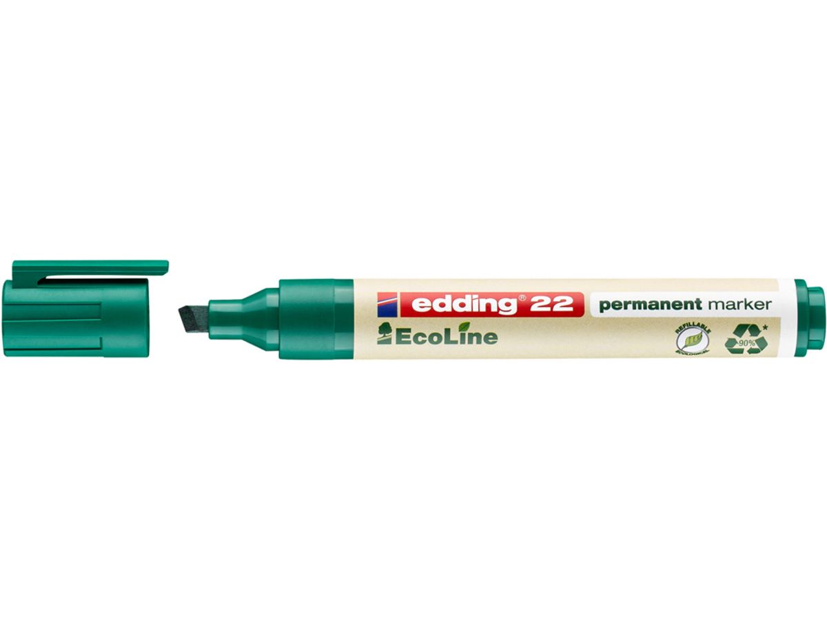 Marker Edding 22 Ecoline Grøn