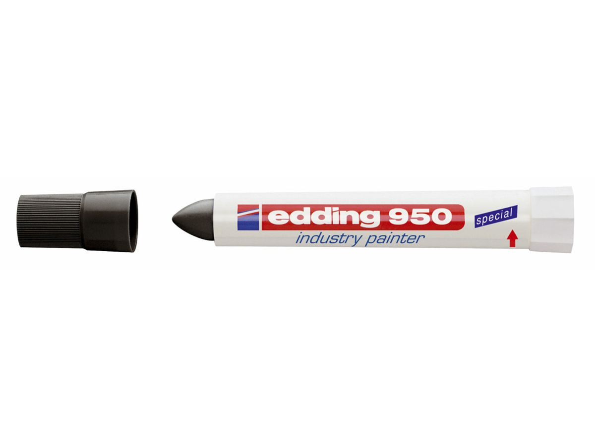 Marker Edding 950 Sort Industri