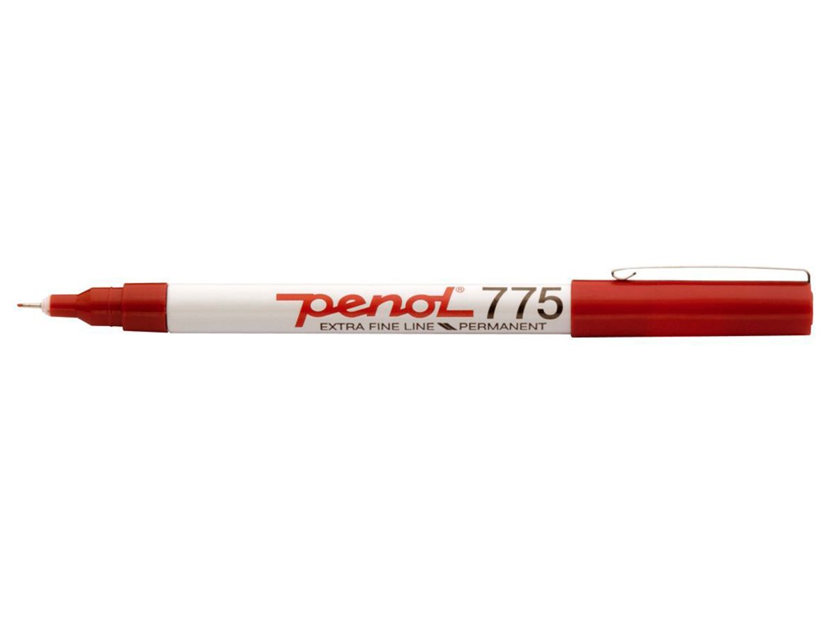 Marker Penol 775 rød