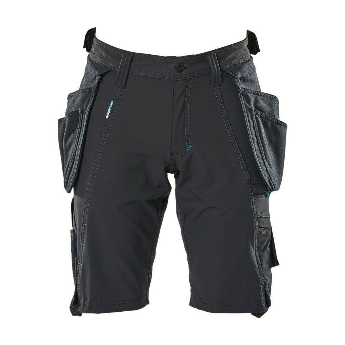 Mascot® Advanced Shorts, aftagelige hængelommer, Stretch, mørk marine 17149-311