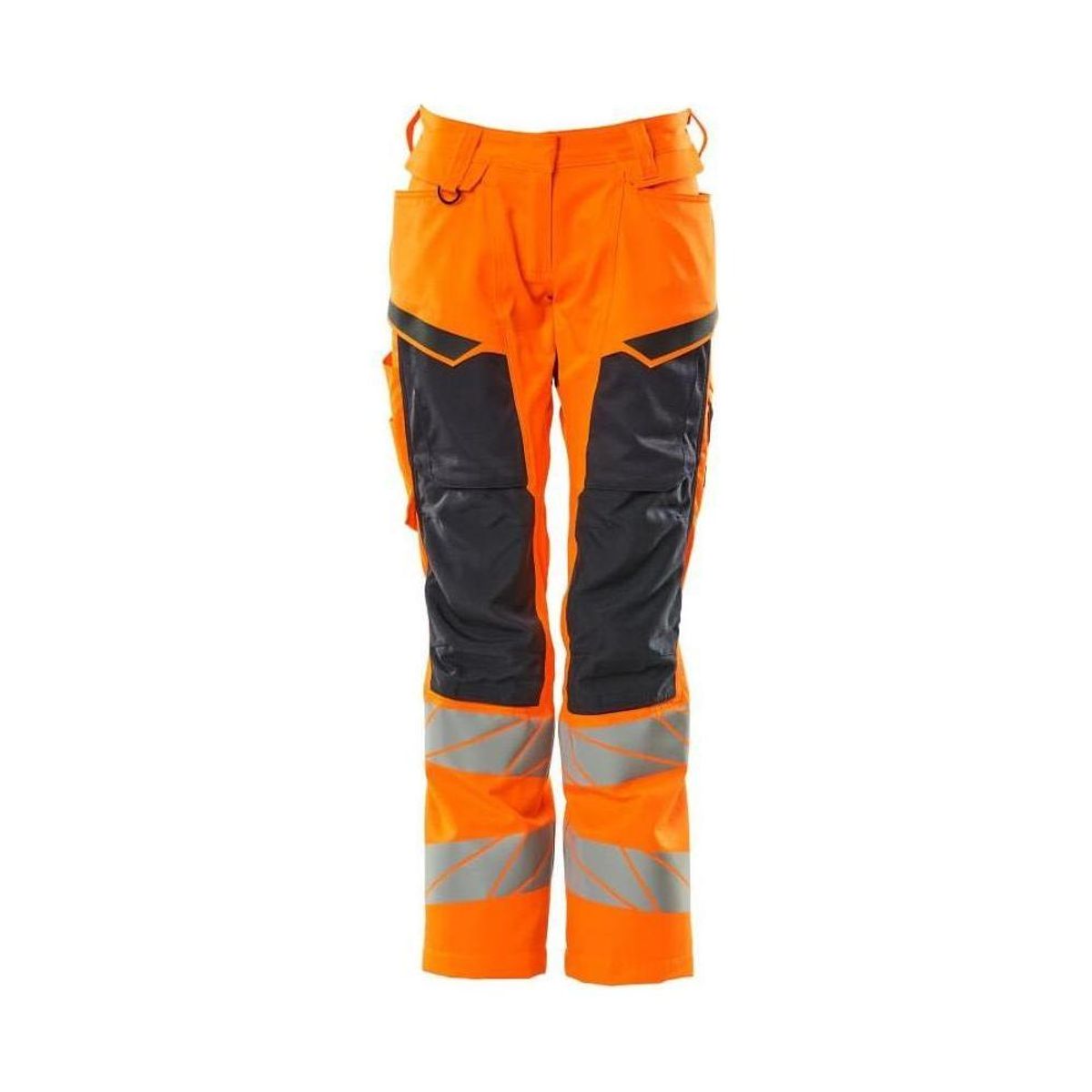 Mascot®Accelerate Safe Arbejdsbukser med knælommer dame pasform hi-vis orange 19578-236