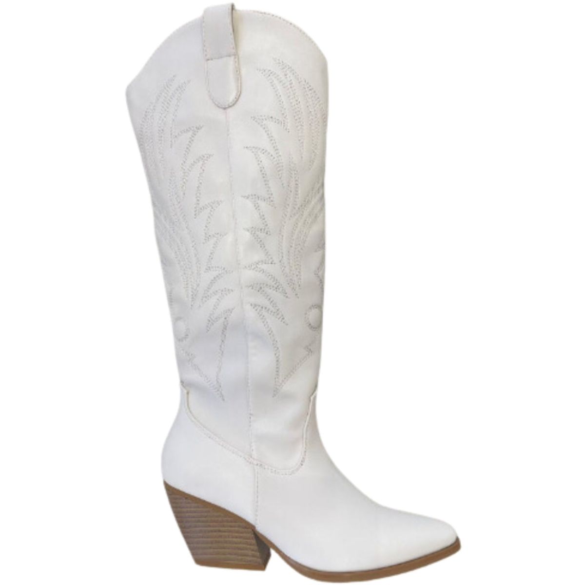 Maude dame cowboystøvler 1229 - Beige