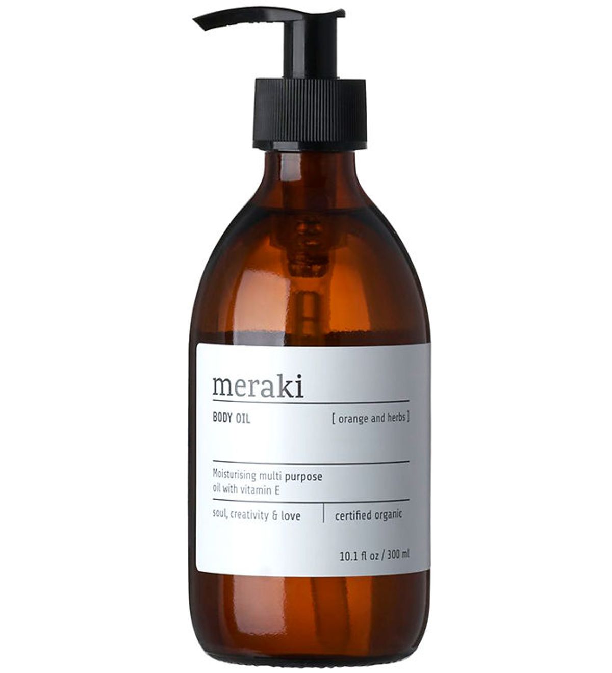 Meraki Body Oil - Orange & Herbs - 300 ml