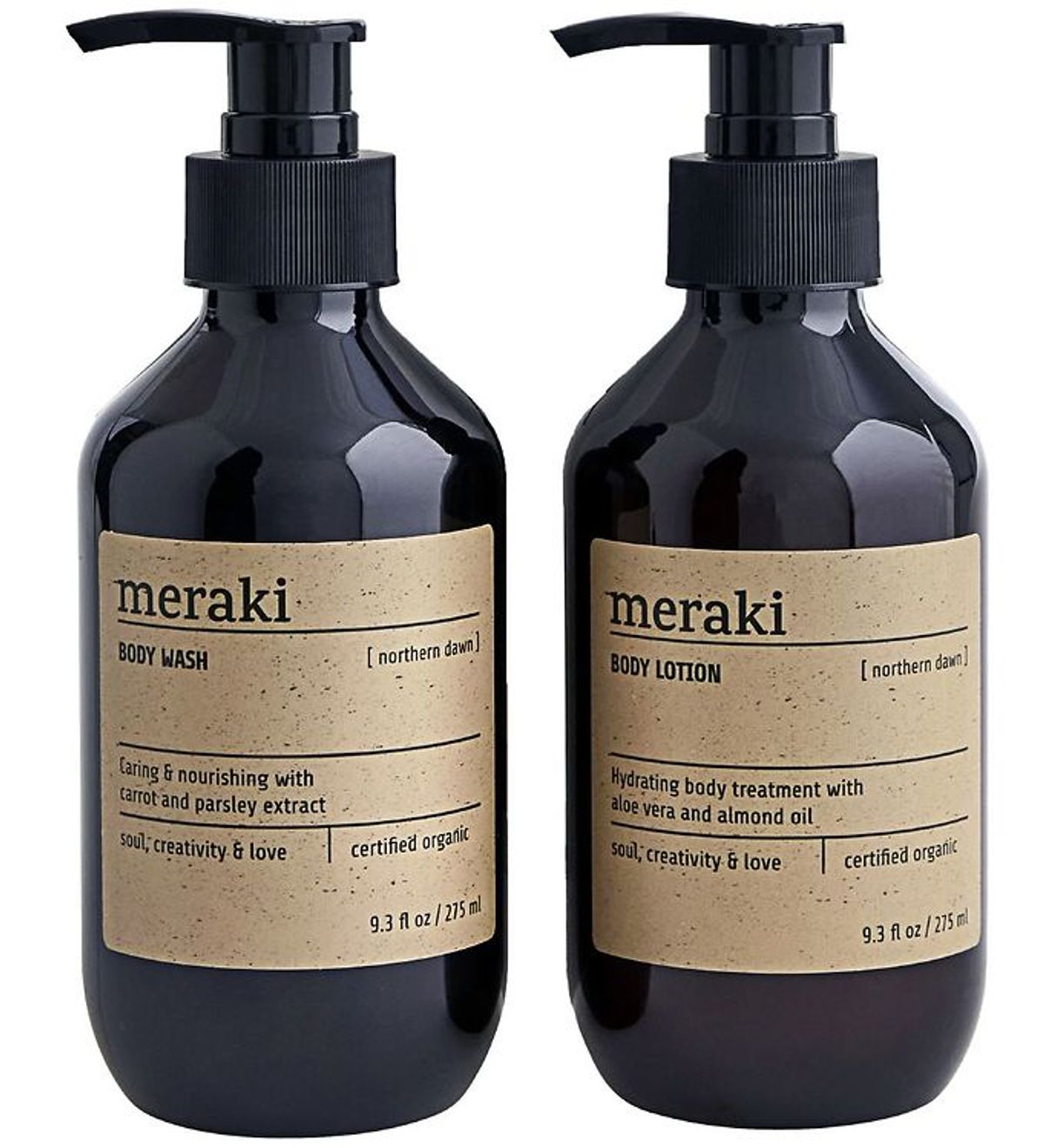 Meraki Gaveæske - Body Wash/Body Lotion - Northern Dawn