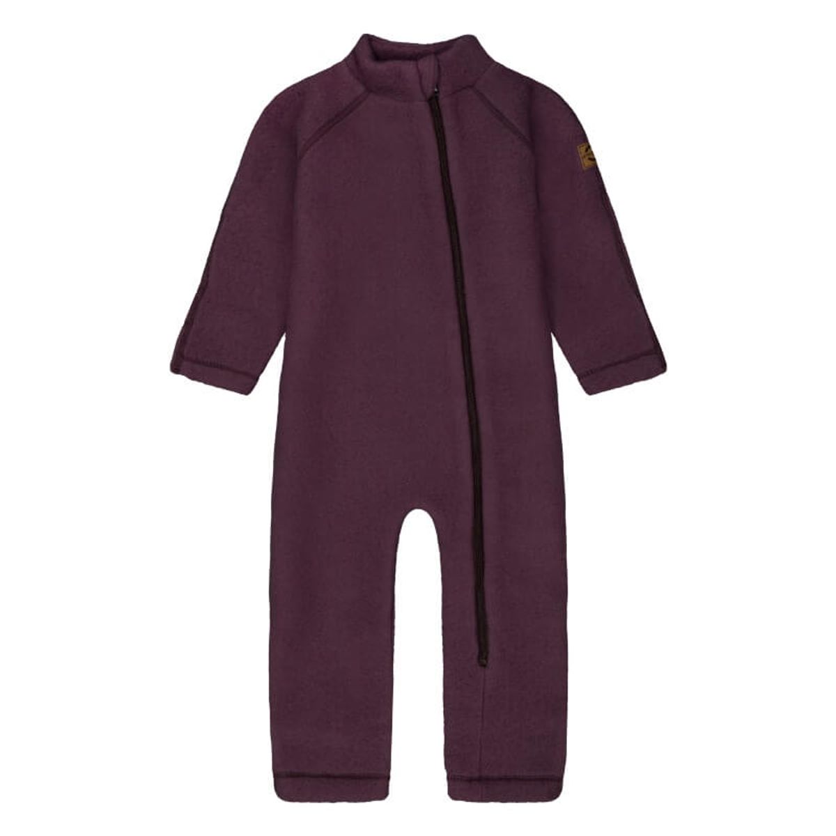 Mikk-Line - Køredragt Wool Baby Suit - Huckleberry - 86