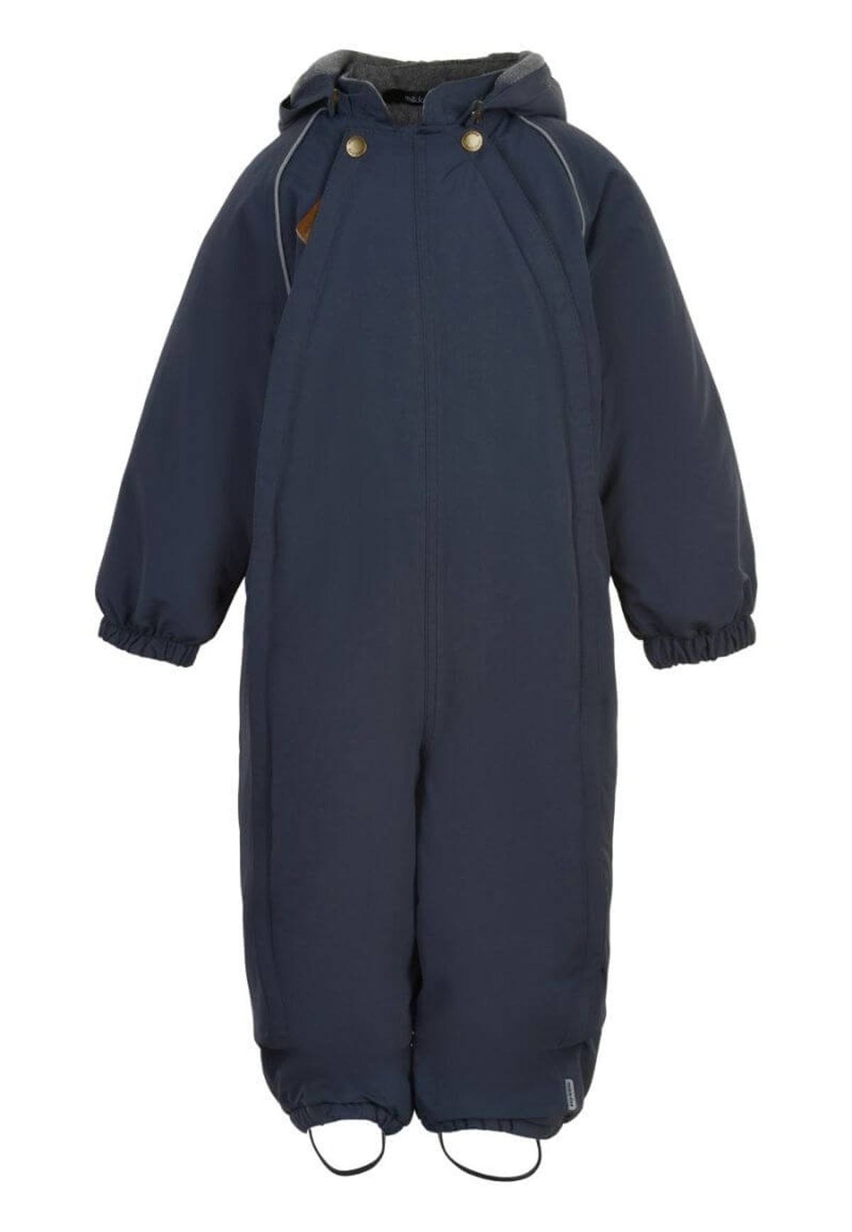 Mikk-Line - Nylon Baby Suit Solid Flyverdragt - Blue Nights - 80