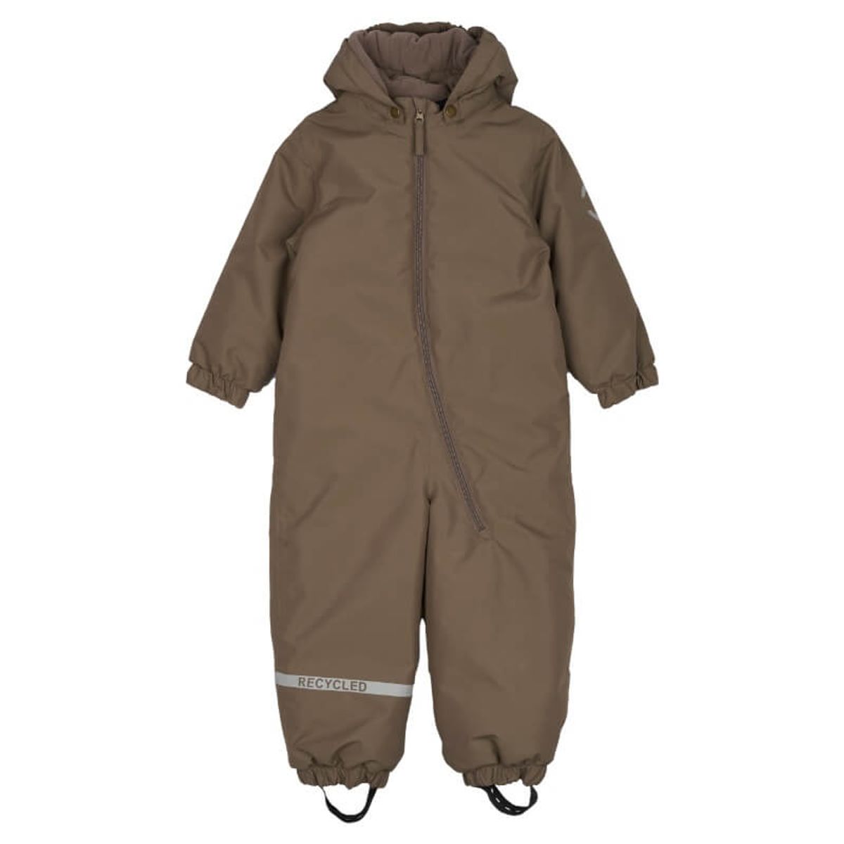 Mikk-Line - Snow Suit Solid - Chocolate Chip - 104