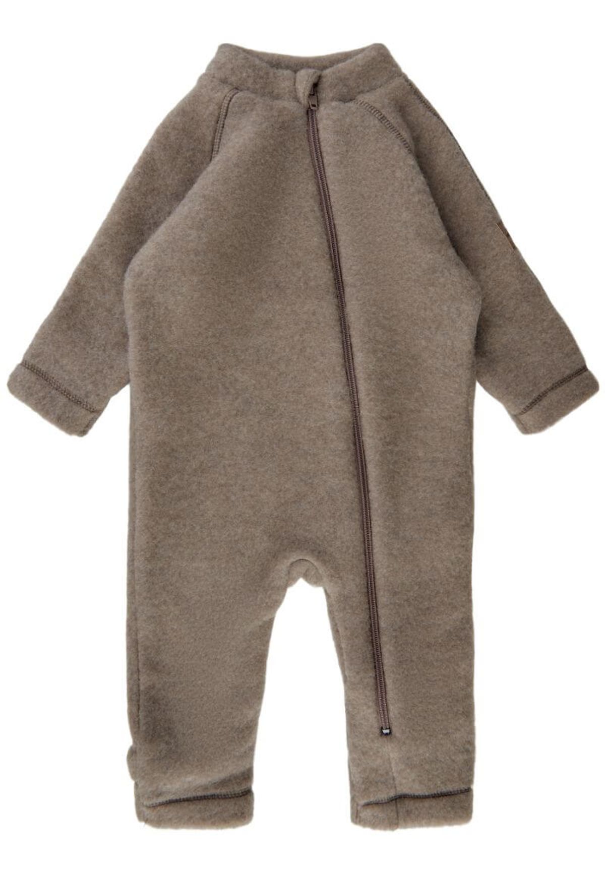 Mikk-Line - Wool Baby Suit - Melange Denver - 92