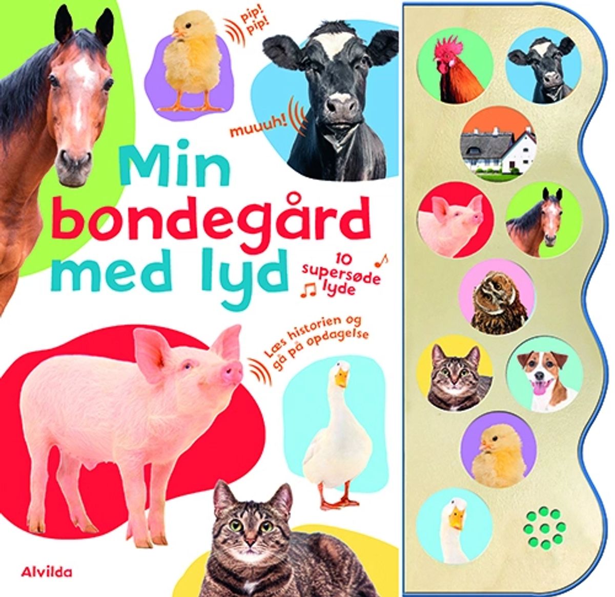 Min bondegård med lyd (med 10 supersøde lyde)