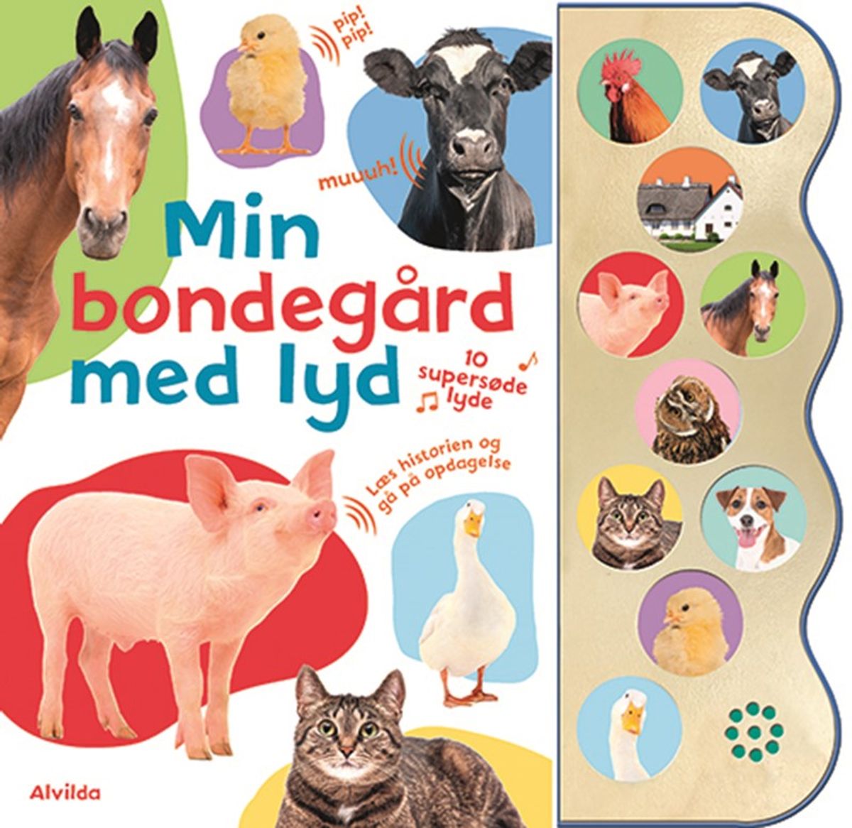 Min bondegård med lyd (med 10 supersøde lyde)