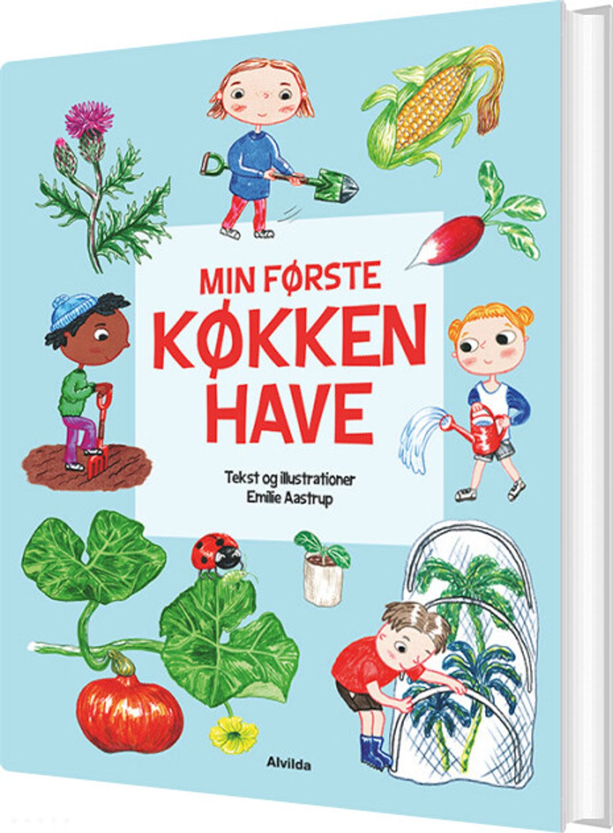 Min Første Køkkenhave - Emilie Aastrup - Bog