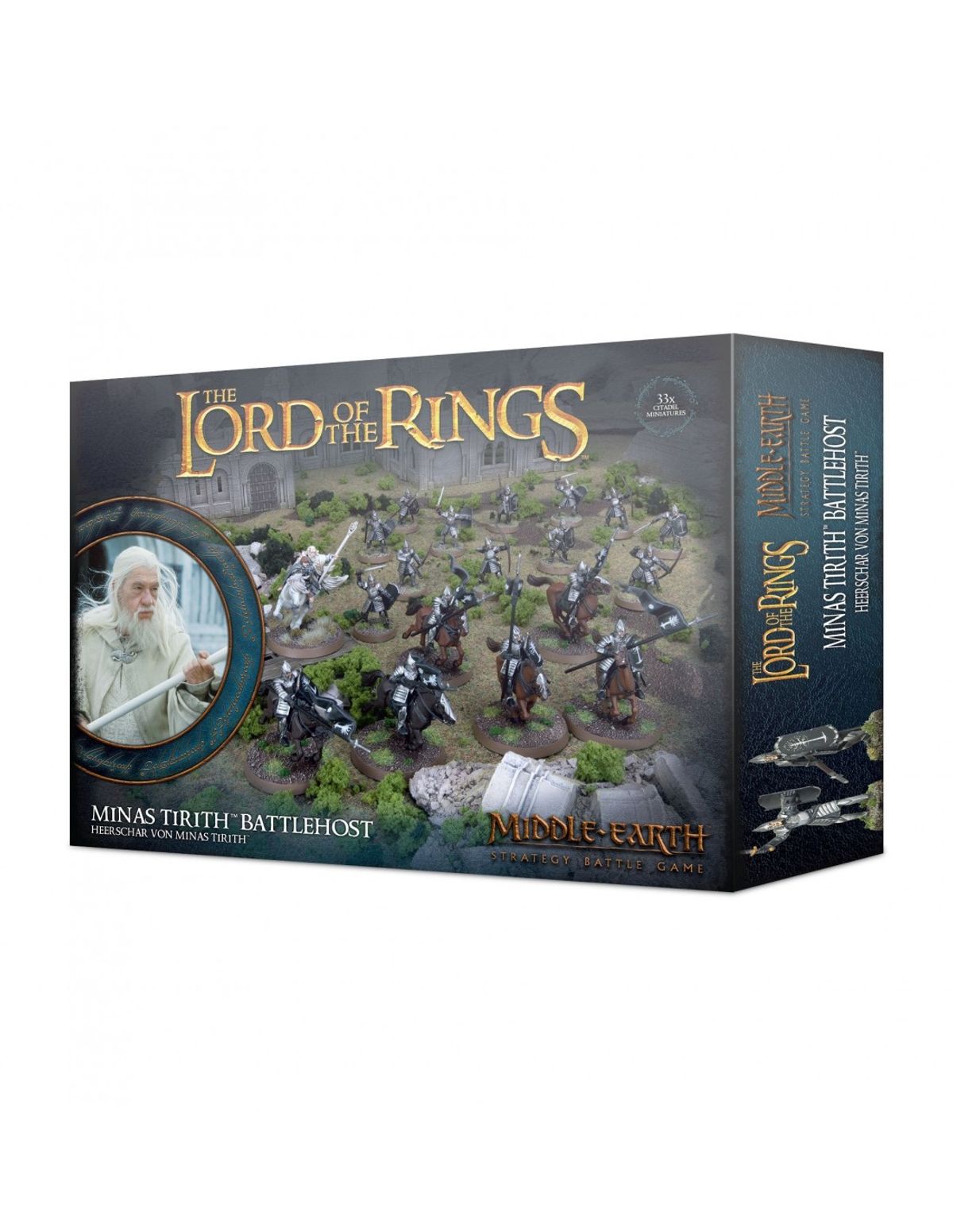 Minas Tirith Battlehost - Middle Earth Strategy Battle Game - Games Workshop